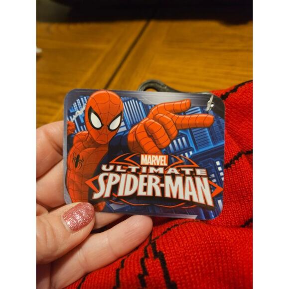 Marvel Ultimate Spider-Man Face Mask Hat Tobbagan - Picture 3 of 4